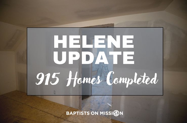 915 Homes Completed