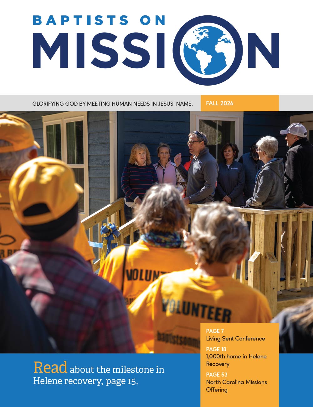 Baptists on Mission Fall 2026 Magazine
